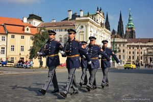 Смена караула в Пражском Граде