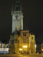 Староместская ратуша ночью